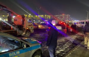 Алматыда автобус бір топ адамды таптап өтті