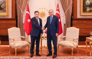 Олжас Бектенов Анкарада Режеп Тайып Ердоғанмен кездесті