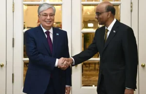 Тоқаев Сингапур президентімен келіссөз жүргізді