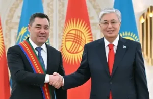 Қасым-Жомарт Тоқаев Садыр Жапаровқа құттықтау жеделхатын жолдады