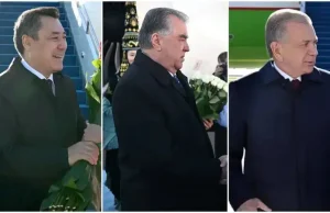 Астанаға Садыр Жапаров, Эмомали Рахмон және Шавкат Мирзиёев келді