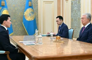 Мемлекет басшысы Туризм және спорт министрі Ербол Мырзабосыновты қабылдады