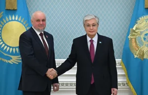 Ресейлік министр Тоқаевқа Путиннің хабарламасын жеткізді