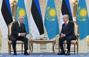 Қазақстан мен Эстония президенттері келіссөз жүргізді