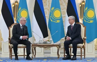 Қазақстан мен Эстония президенттері келіссөз жүргізді