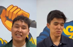 Алматыда домбырашылар референдумға арнап күй шығарды